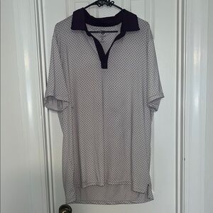 Men's Purple Polka Dot Shirt